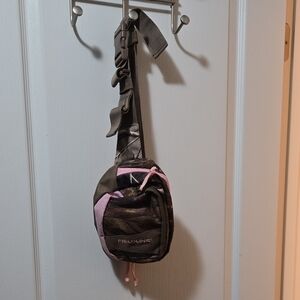 Camo And Pink Belt Bag